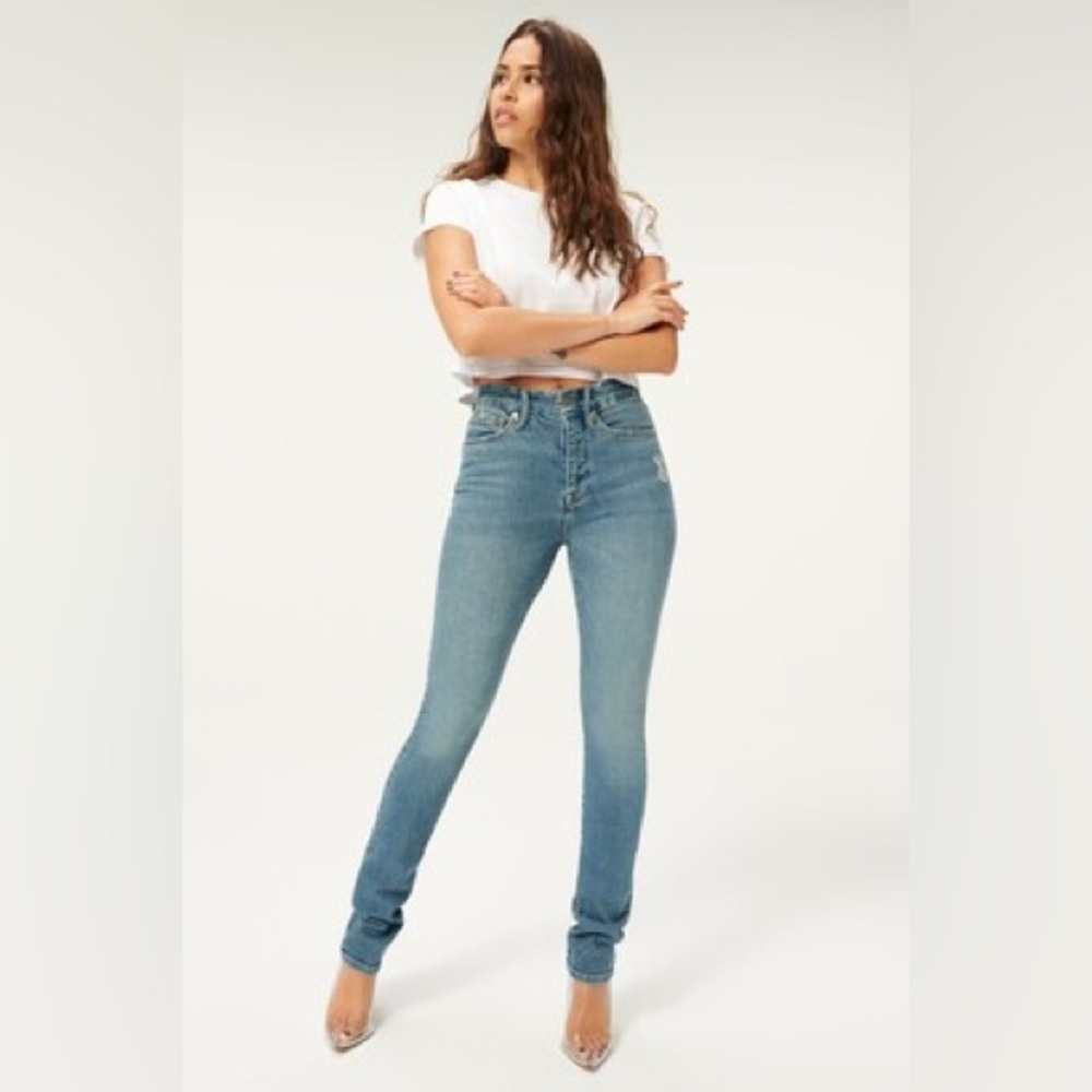 Good American - Good Legs Stacked Jeans